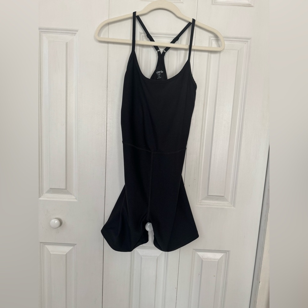 Old Navy Black Active Go-Dry Bodysuit
